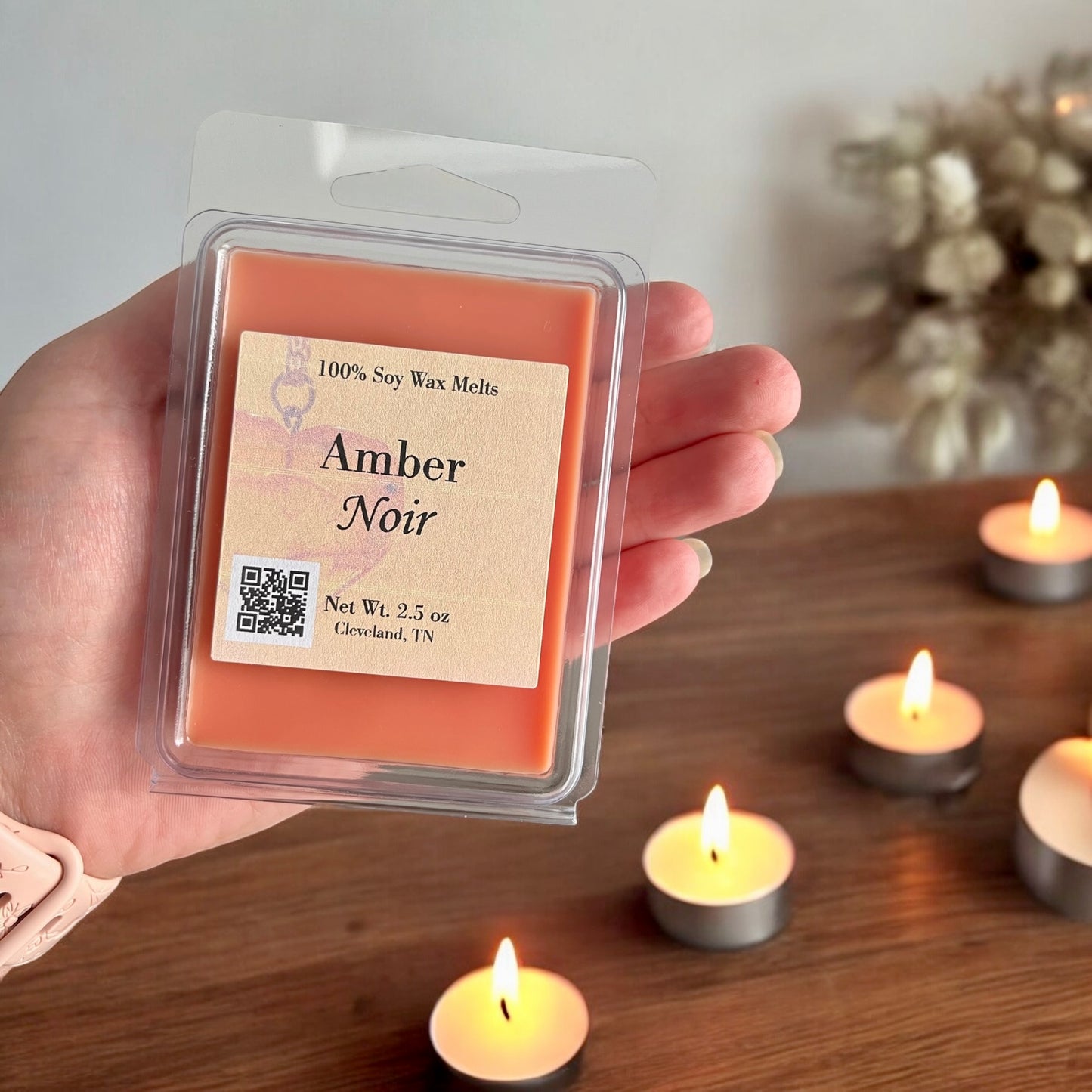Amber Noir Wax Melts