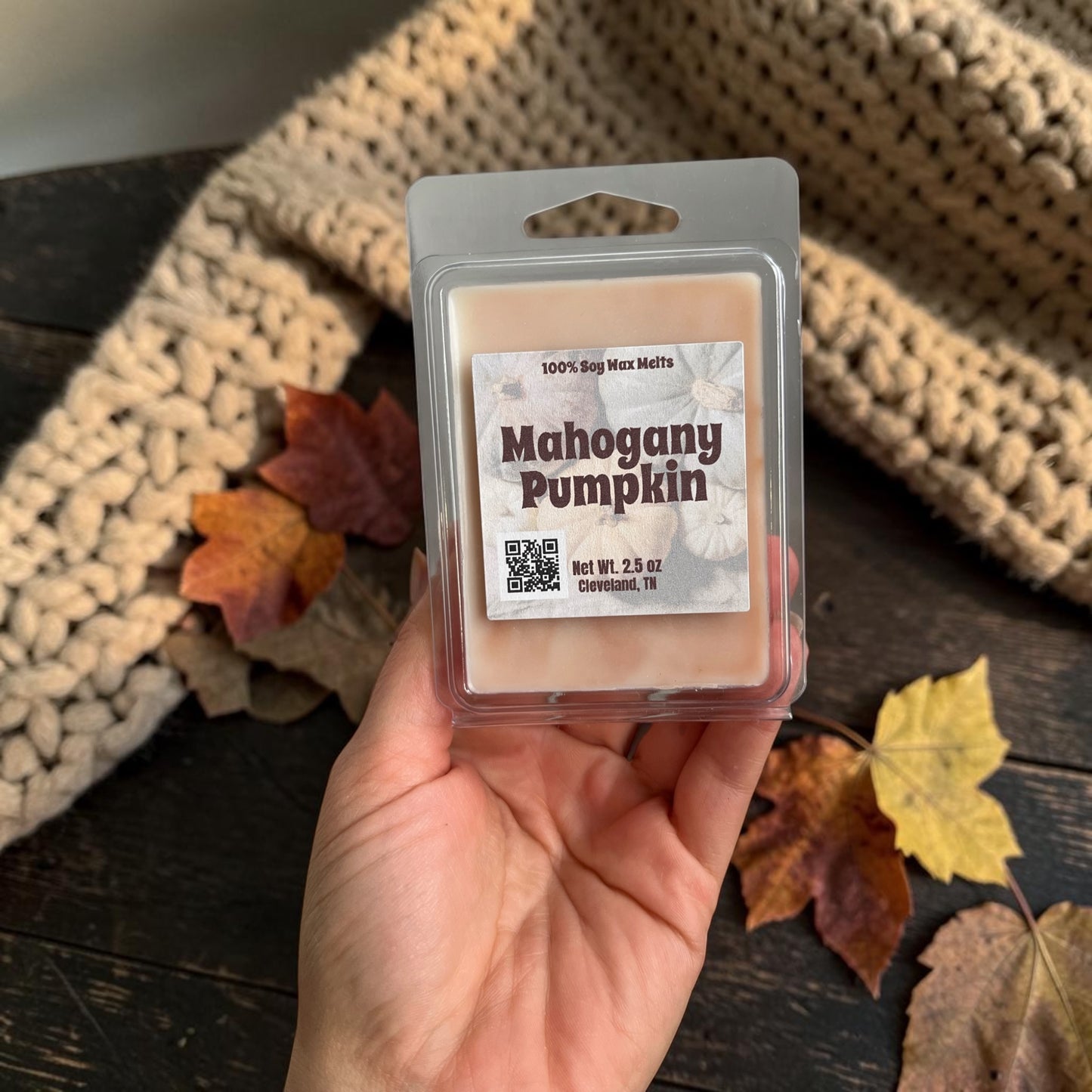 Mahogany Pumpkin: Soy Wax Melts