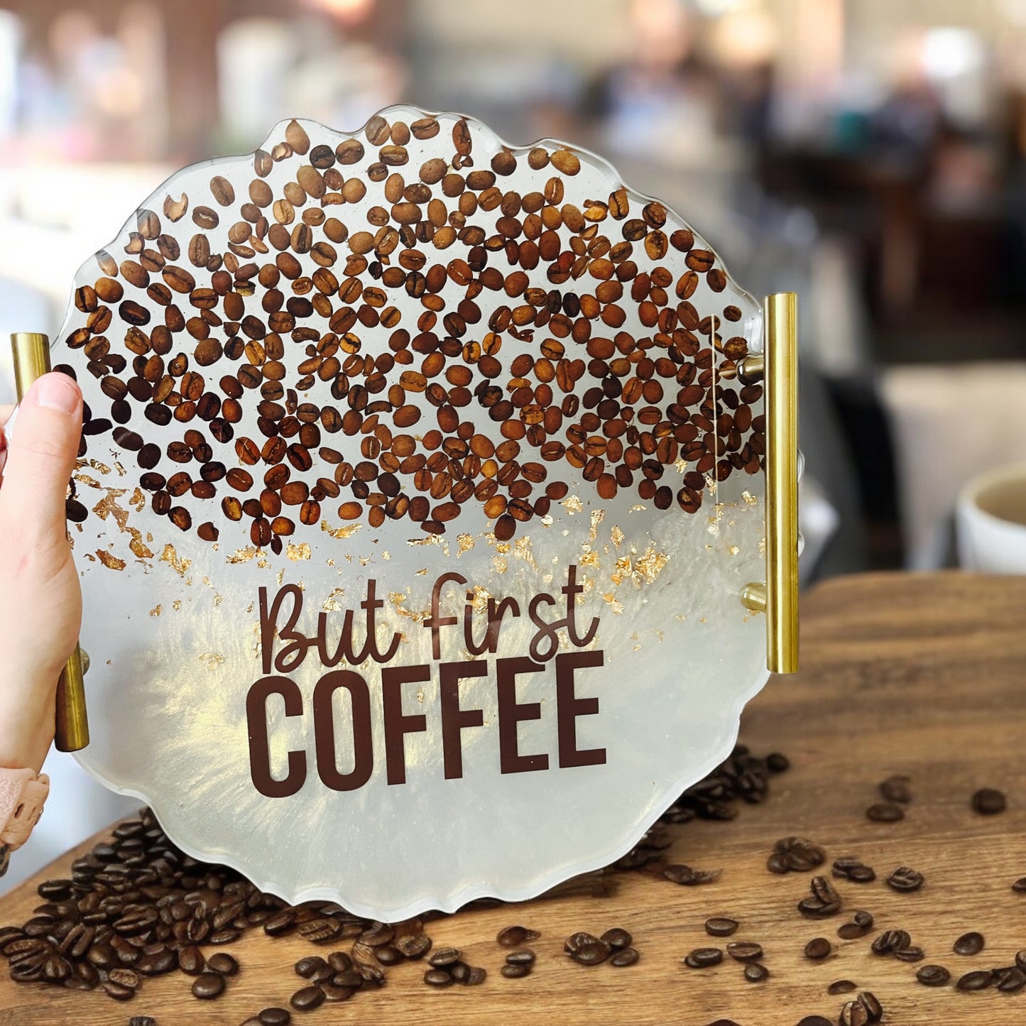 Handmade Coffee Tray