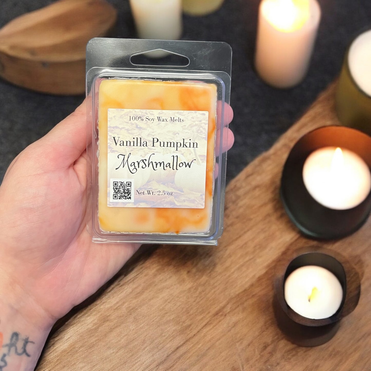 Vanilla Pumpkin Marshmallow Wax Melts