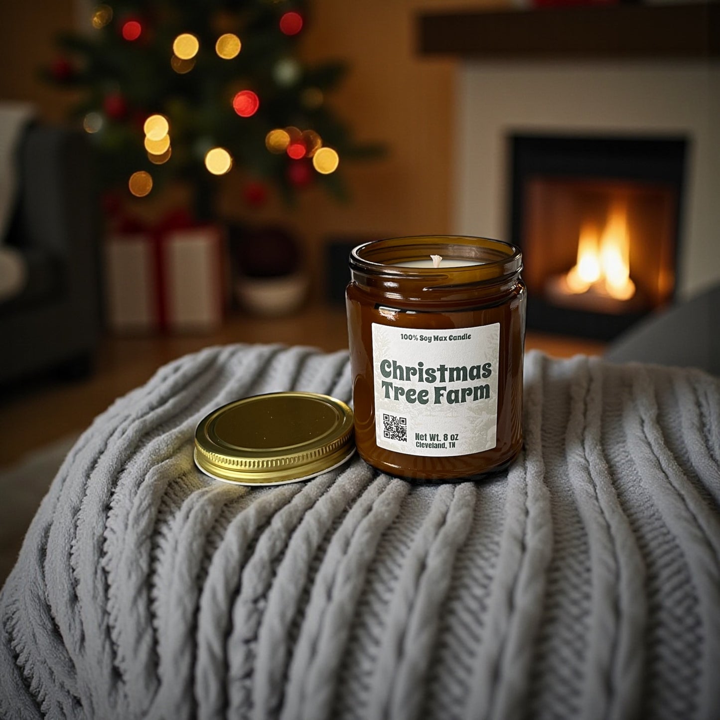 Christmas Tree Farm: 8oz  Soy Candle