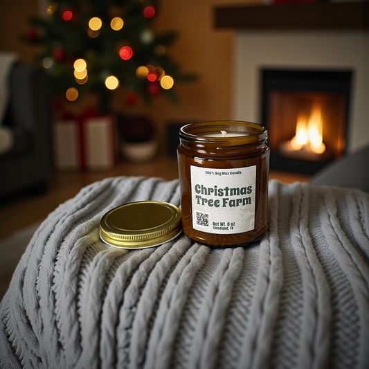 Christmas Tree Farm: 8oz  Soy Candle