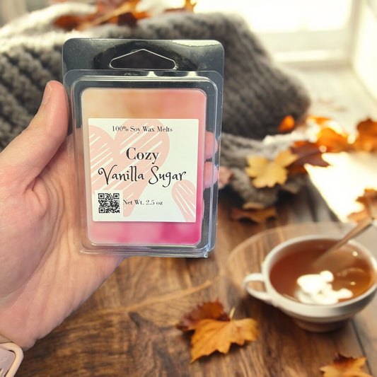 Cozy Vanilla Sugar Wax Melts