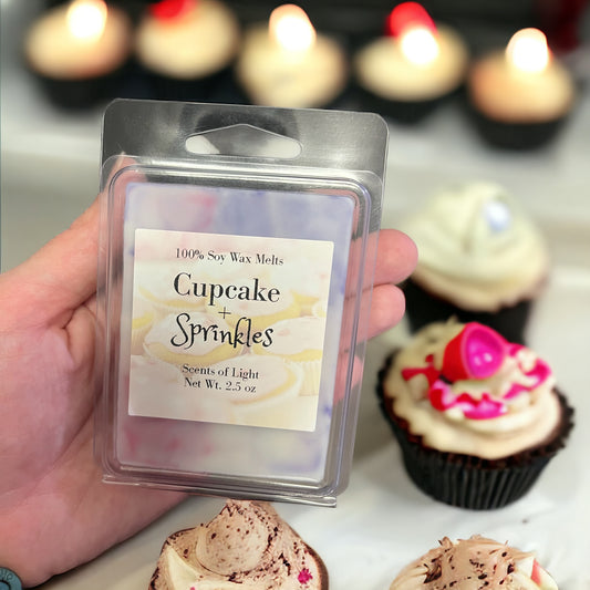 Cupcake + Sprinkles Wax Melts