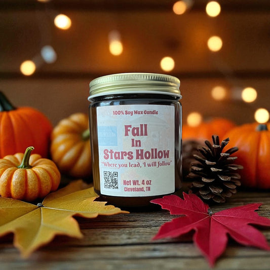 Fall in Stars Hollow Mini Soy Wax Candle (4oz)