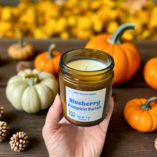 Blueberry Pumpkin Patch – 8 oz Soy Wax Candle