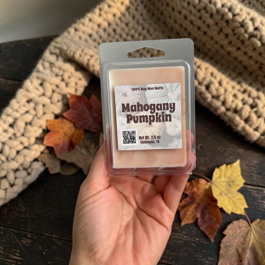 Mahogany Pumpkin: Soy Wax Melts