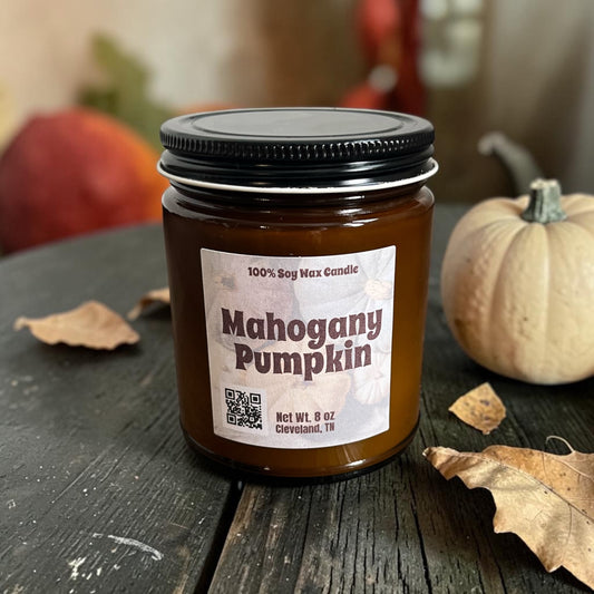 Mahogany Pumpkin: Full Size Candle