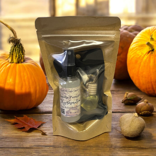 Vanilla Pumpkin Marshmallow Car Refresher Bundle