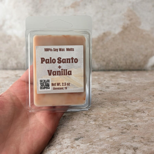 Palo Santo + Vanilla Wax Melts