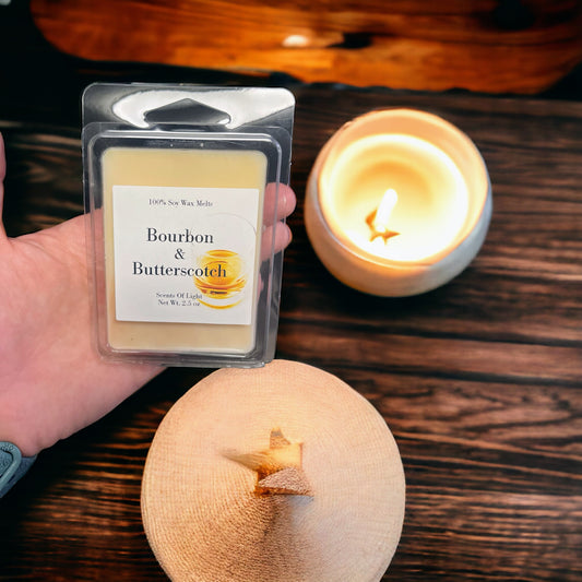 Bourbon & Butterscotch wax melts